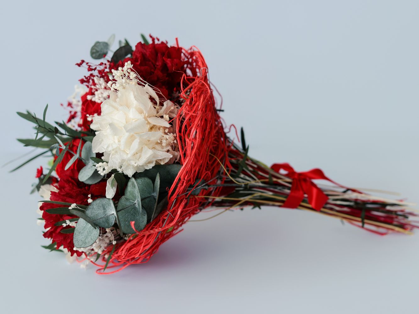 Bouquet de Flores Preservadas y Secas VALENTINO ROUGE - Imagen 2