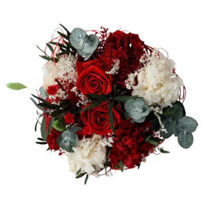 Bouquet de Flores Preservadas y Secas VALENTINO ROUGE