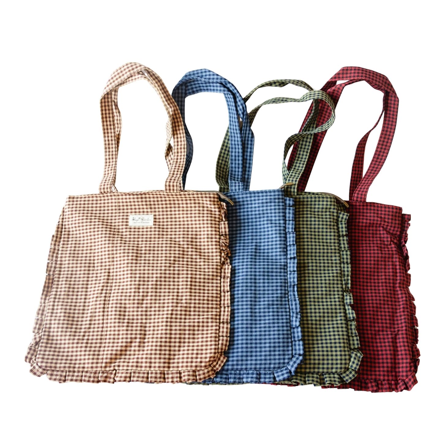 TOTE LÉONIE – Bolso Acolchado de Cuadros