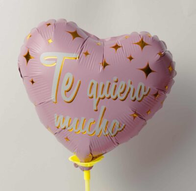 Globo Mylar MENSAJE DE AMOR